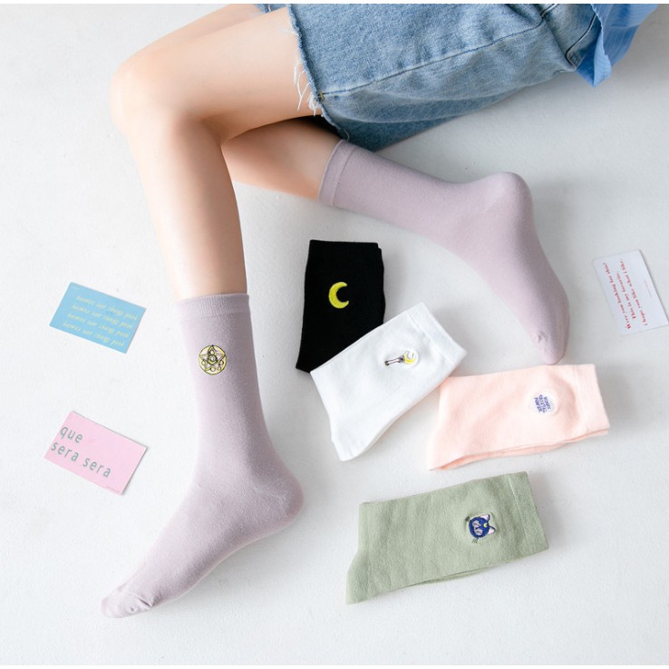 Set 5 Đôi Tất Vớ Nữ ICON Như Hình