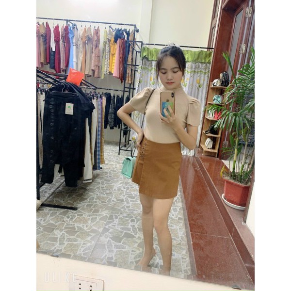 [ SIÊU SALE] QUẦN GIẢ VÁY 4 KHUYÊN, CHÂN VÁY CẠP CAO | BigBuy360 - bigbuy360.vn