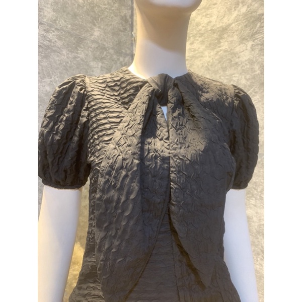 Sét áo nơ mix chân váy xoè 2 tầng siêu xinh