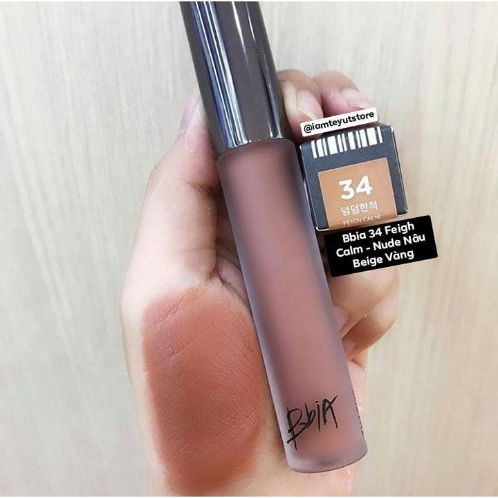 Son kem lì Bbia Last Velvet Lip Tint Version 8 | Thế Giới Skin Care