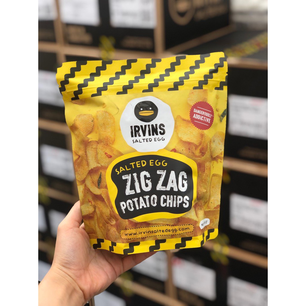 [Mã GROSALE2703 giảm 8% đơn 250K] [SIÊU NGON] Khoai tây / da cá lắc trứng muối IRVINS - Singapore | BigBuy360 - bigbuy360.vn