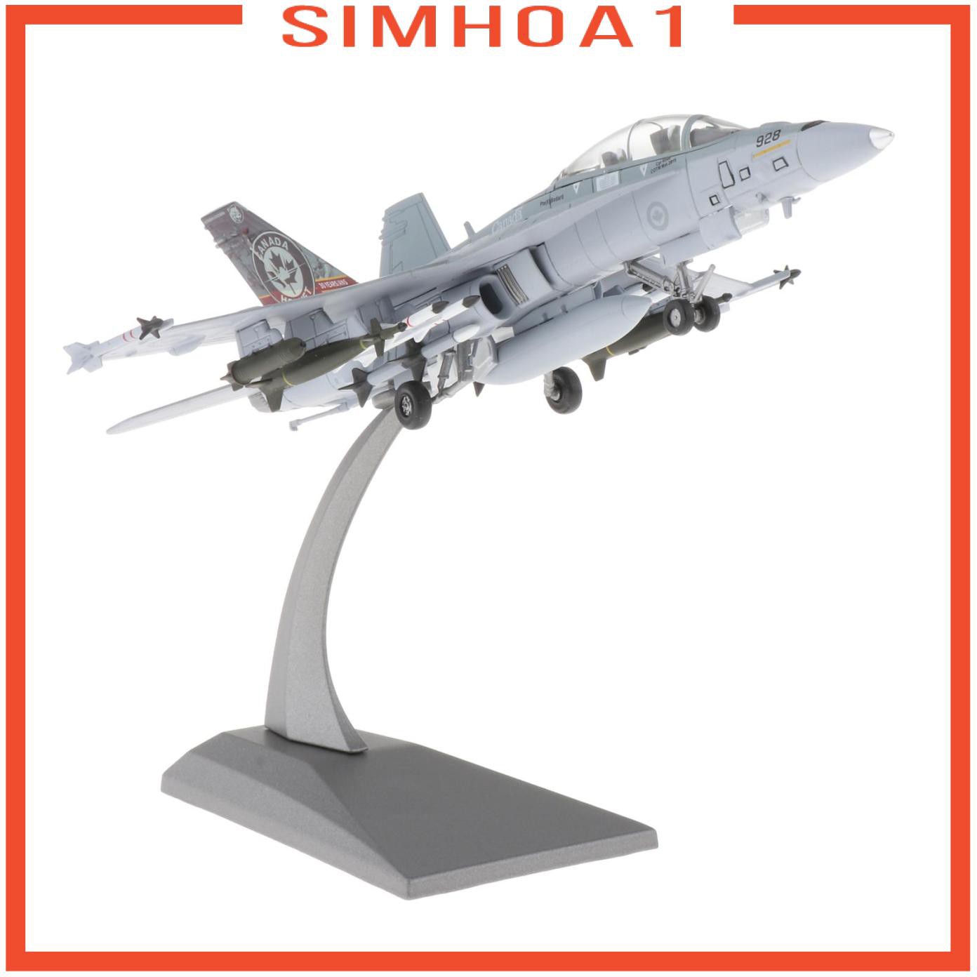 Mô Hình Máy Bay Chiến Đấu F / A-18 F18B Tỉ Lệ 1 / 100