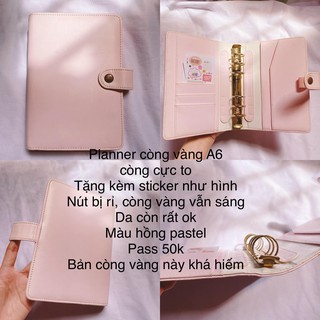 sổ planner thanh lý và pass cực rẻ