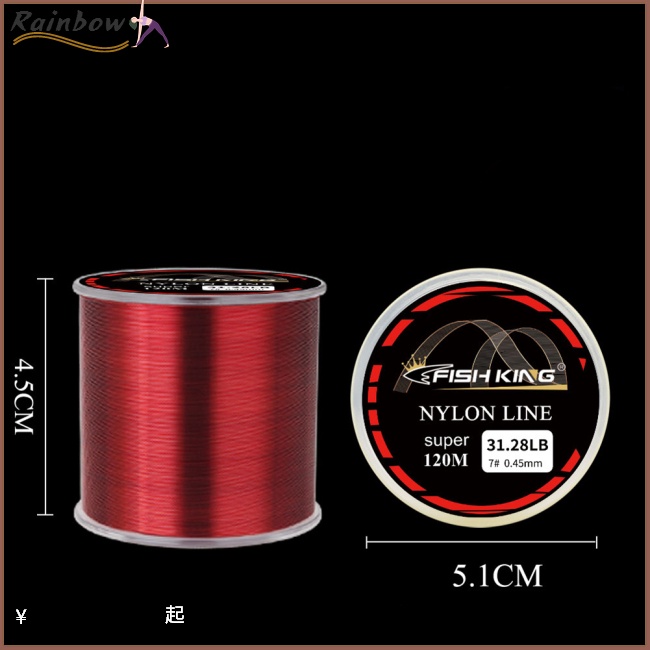 1 Cuộn Dây Câu Cá 120M Siêu Bền Chống Mài Mòn