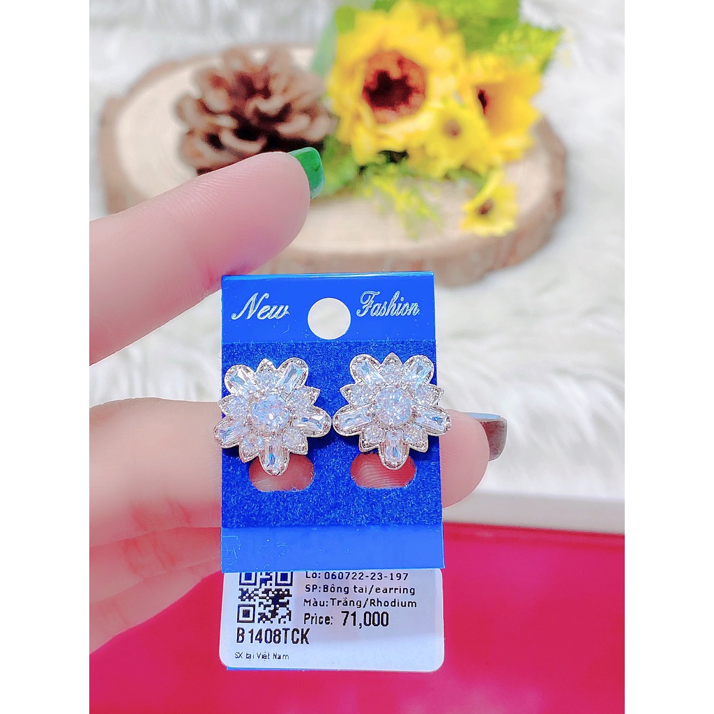 Bông tai nữ thời trang Hàn Quốc cao cấp UHA - [Rẻ Vô Địch] B1408