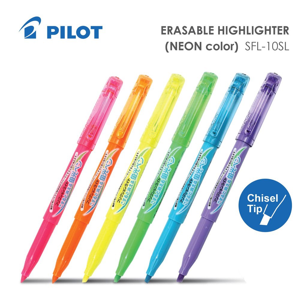 Set 6 Bút highlight xóa được Frixion light