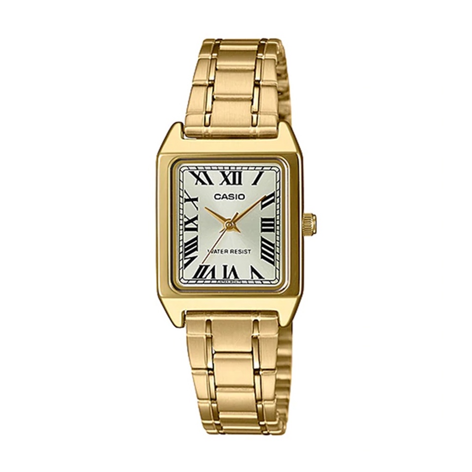 Đồng hồ nữ Casio LTP-V007G-9B dây thép không gỉ, chống nước 50m, size 22mm, hàng chính hãng