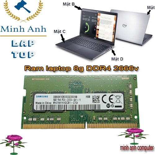 ram 8GB laptop pc4 - bus 2133