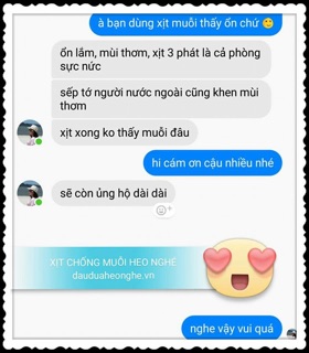 XỊT CHỐNG MUỖI
