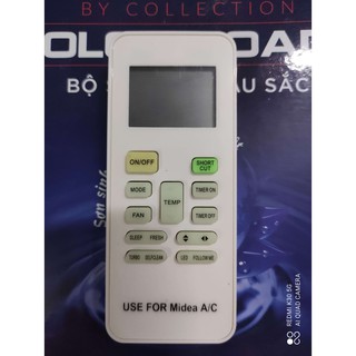 REMOTE MÁY LẠNH , ĐIỀU KHIỂN ĐIỀU HÒA MIDEA ( HÀNG TỐT 100%)