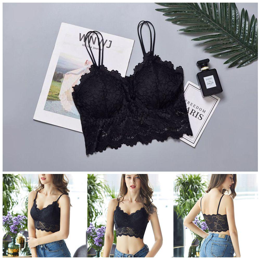 EUTUS Áo lót Hoa Hướng Dương Không Đường May Lưng