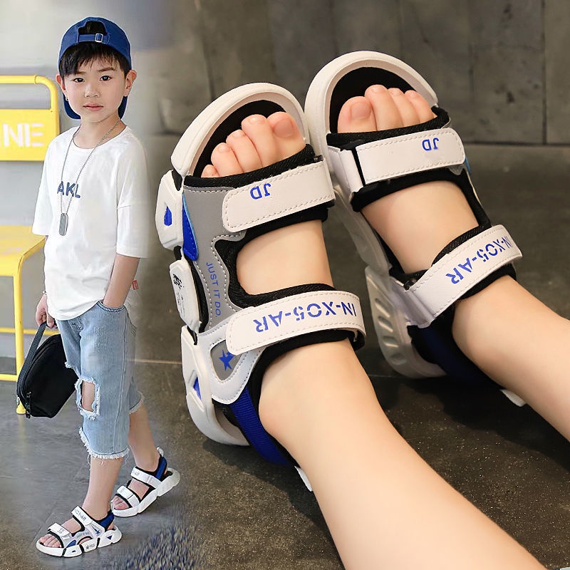 Giày Sandal Đế Mềm Chống Trượt Phong Cách Mới 2022 Cho Bé Trai