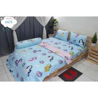 Bộ drap không mền, cotton 100%, mẫu y hình, chất đẹp, mát, mịn. Hàng VN chất lượng cao