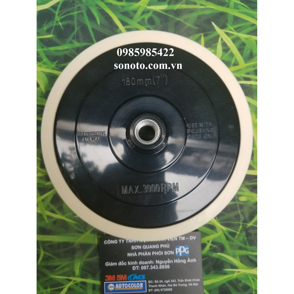 Đế phớt đánh bóng 3inch 5inch 6inch 7inch thay cho máy đánh bóng, phụ kiện máy đánh bóng SONQUANGPHU422