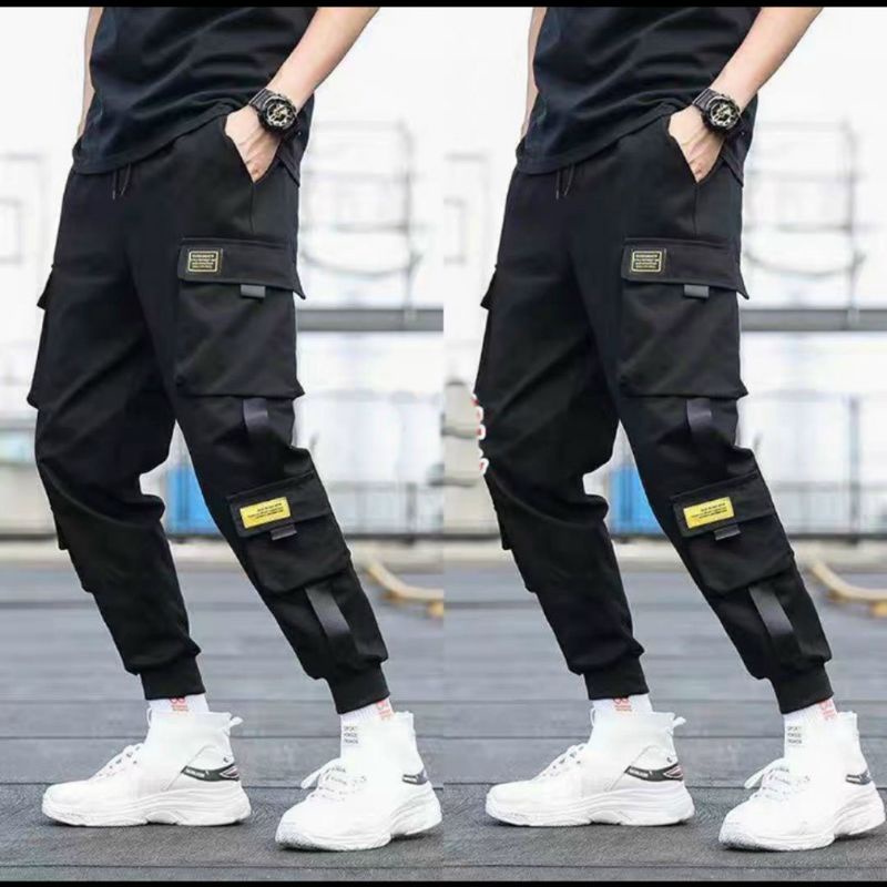 Quần jogger kaki nam kiểu túi hộp chất kaki dày dặn co giãn phong cách hàn kèm video