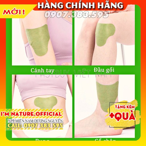 1 Miếng Dán Ngải Cứu Vai Gáy Giảm Đau Cổ Vai Gáy, Thải Độc