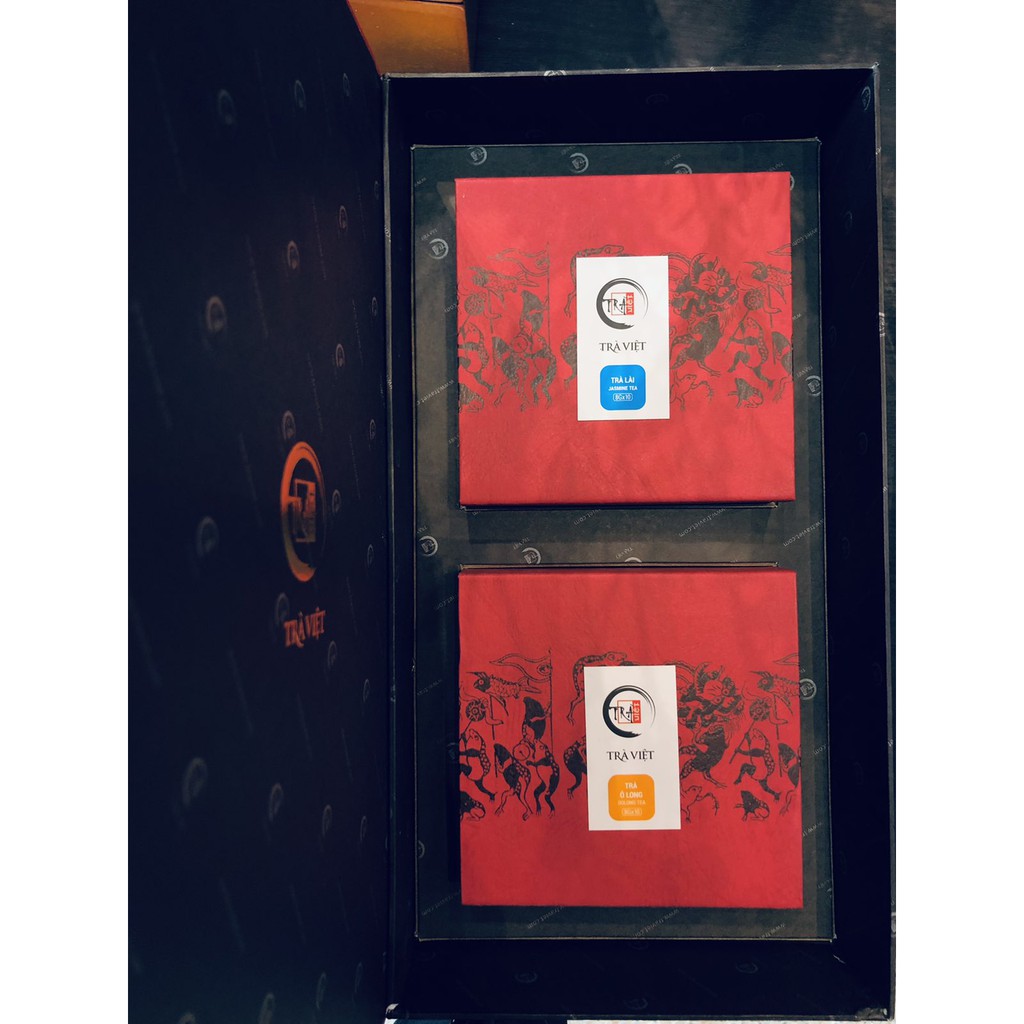 TRÀ VIỆT Hộp Quà Tết An Khang Giấy Gân Nổi Mỹ Thuật Cao Cấp | BigBuy360 - bigbuy360.vn