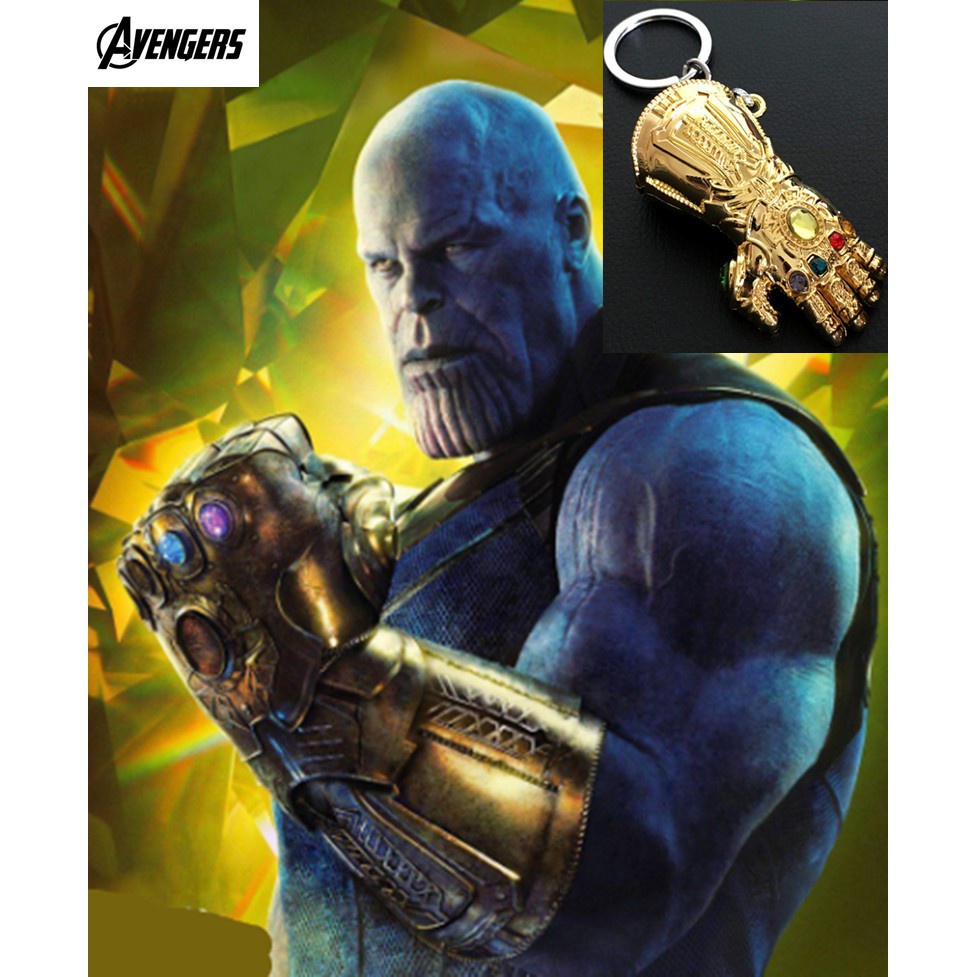 Móc khóa hợp kim hình siêu anh hùng Avengers Infinity War