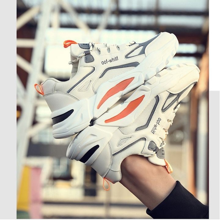 Xả Hàng  Giày Thể Thao Nam off white❤️FREESHIP❤️Giày Nam mới nhất 2021 tăng chiều cao | BigBuy360 - bigbuy360.vn