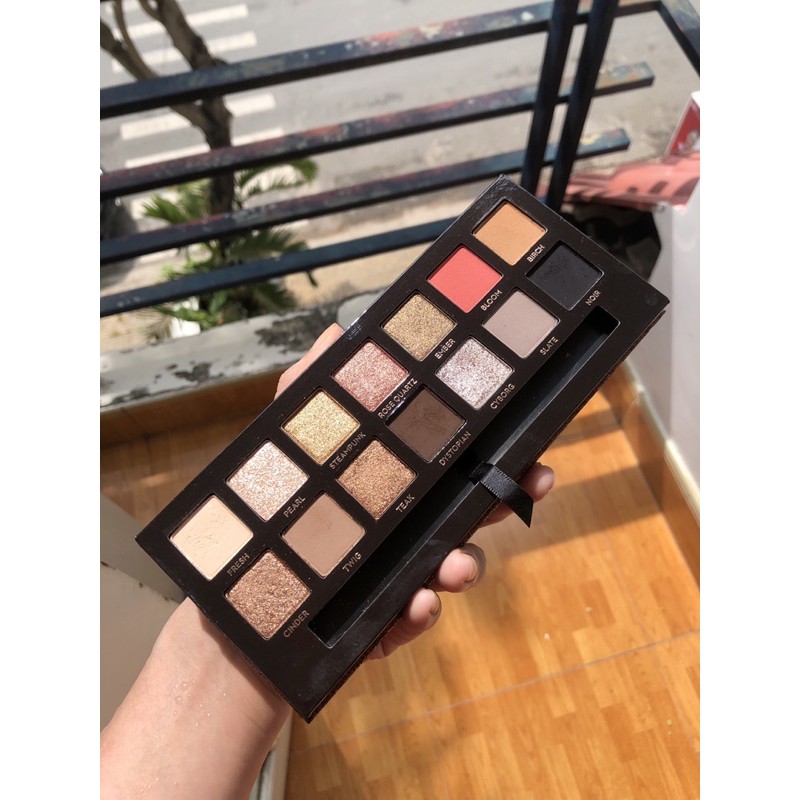 Thanh lý mới swatch fullbox bảng phấn mắt ABH Abh abh anastasia beverly hills Sultry eyeshadow palette sultry palette