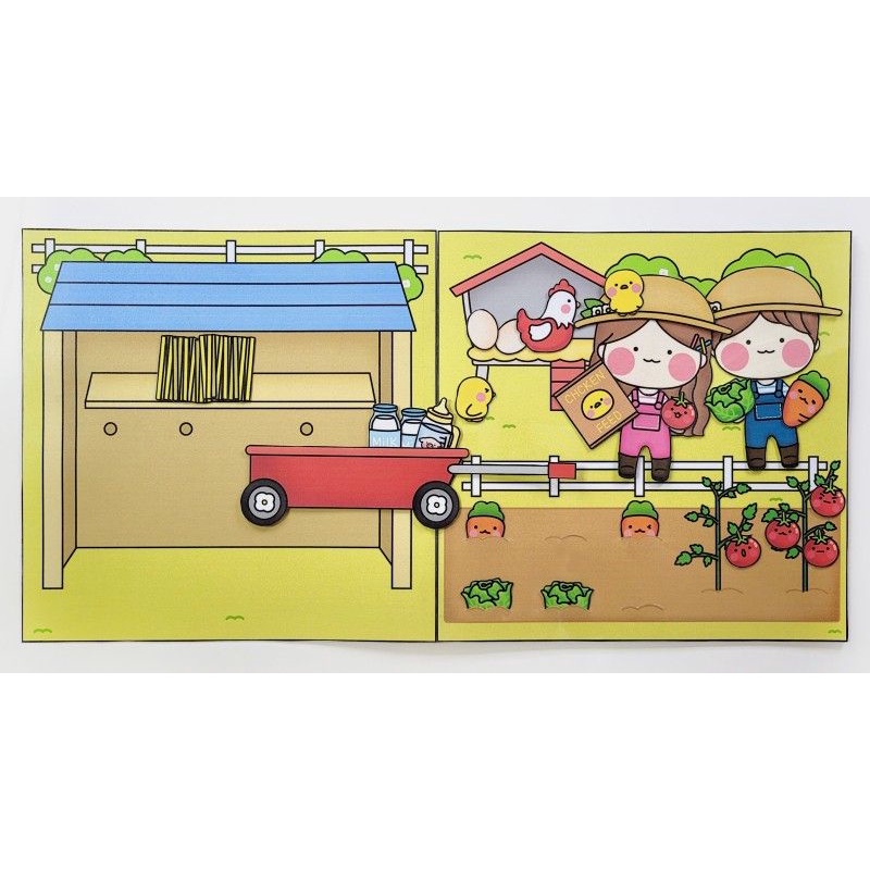 NÔNG TRẠI CỦA JELLY BÚP BÊ GIẤY