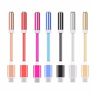 Cáp chuyển đổi từ cổng type c sang cổng âm thanh 3.5mm cho xiaomi 6