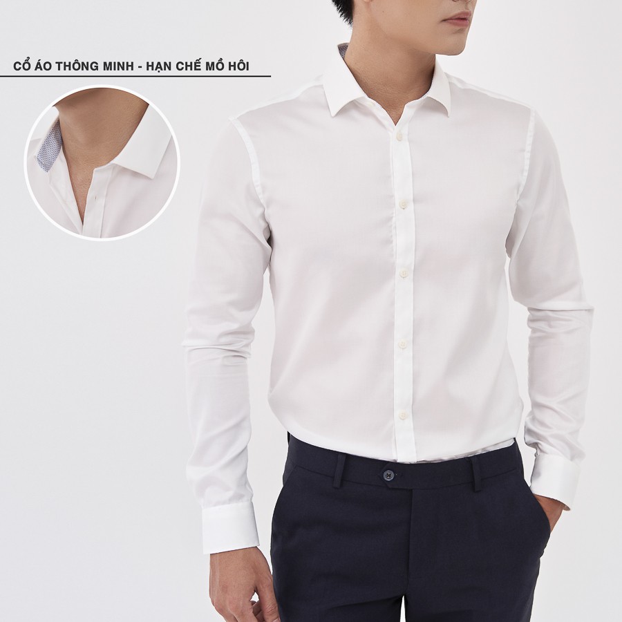 Áo Sơ Mi Nam Cotton 90% Cao Cấp - Vải Cotton Mềm Mịn, Siêu Mát - Dáng Regular Fit Tôn Dáng, Thoải Mái - Venisce