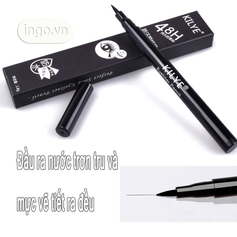 Kẻ Mắt Nước Kilye Eyeliner Chống Nước Lâu Trôi - Mỹ Phẩm ，Trang điểm