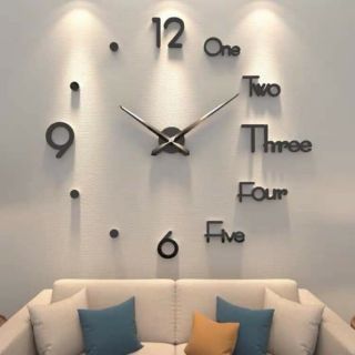 Đồng Hồ Dcan Dán Tường Siêu Hot $ Tiện Lợi