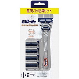 Dao cạo râu Gillette Skinguard Nhật Bản thiết kế đặc biệt dành cho da nhạy cảm, da mụn