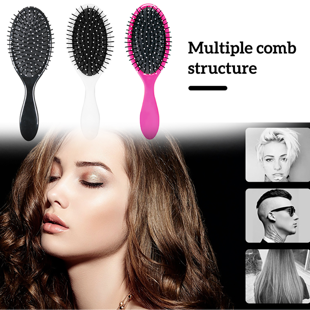 [Hàng mới về] Lược chải tóc massage da đầu bằng nhựa dành cho nữ