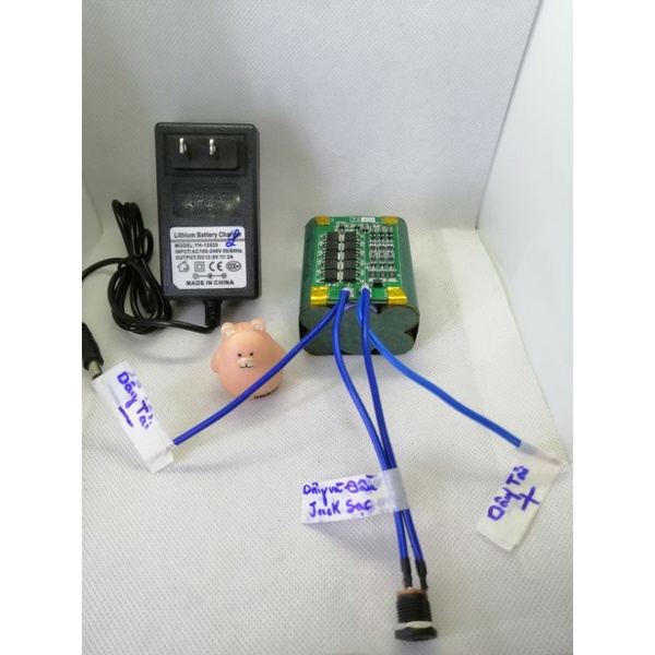 Khối Pin National 3S2P_12,6V kèm adapter sạc 12,6V2A | BigBuy360 - bigbuy360.vn