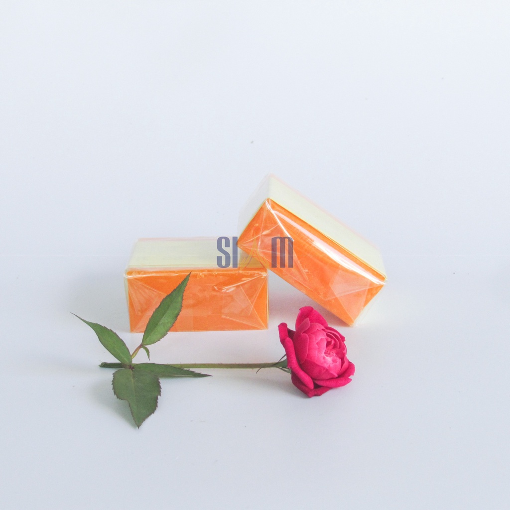 Lốc 12 Bánh Xà Bông  FREESHIP Cam Nghệ Thái Lan