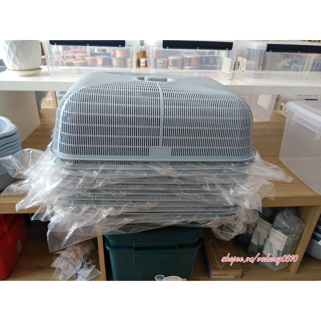 Lồng bàn chữ nhật Inochi - Ag+ kháng khuẩn khử mùi