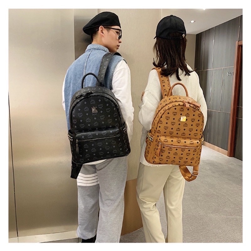 Balo nam da pu cao cấp, ba lô du lịch nam nữ bảo hành 1 năm.