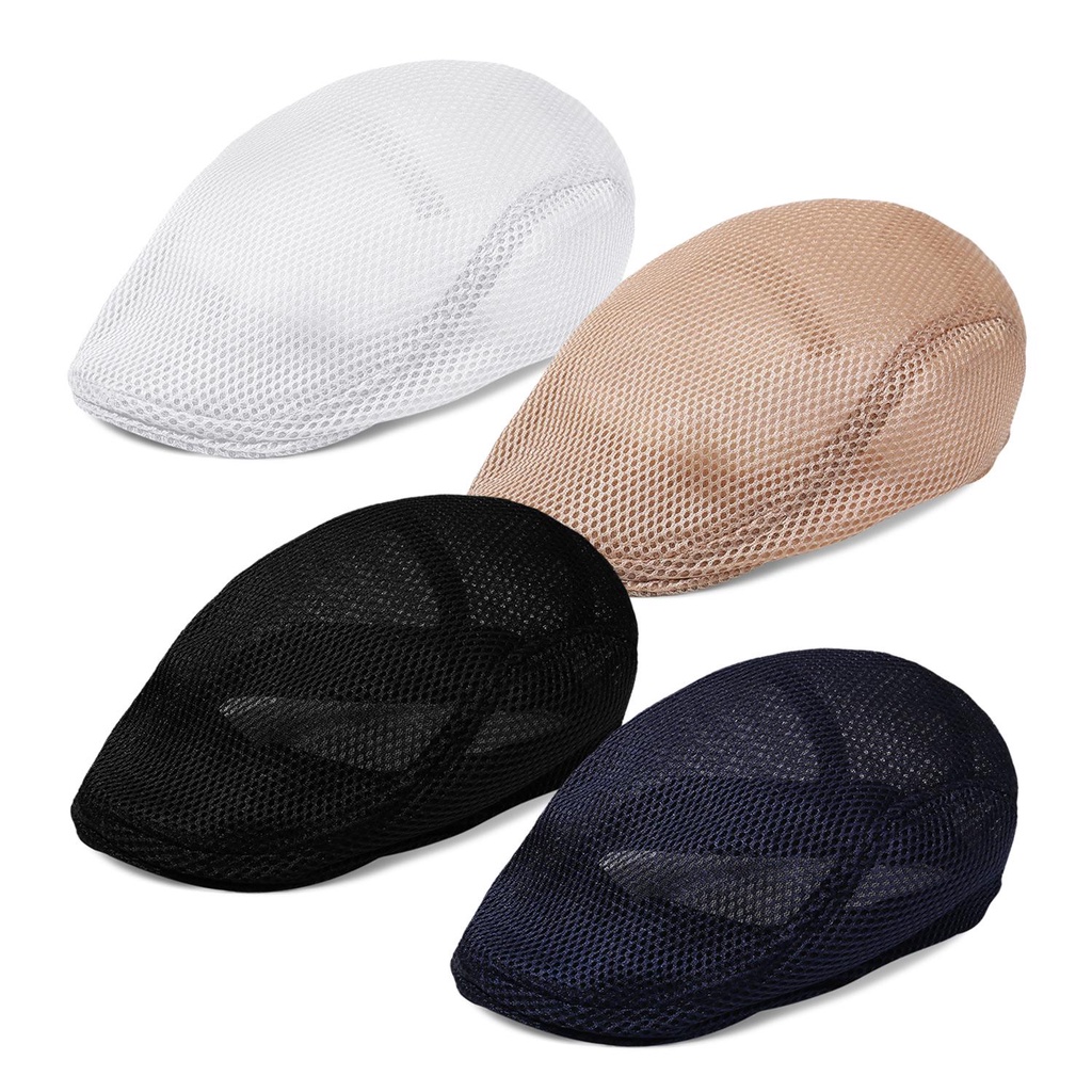 Mũ Beret Chống Nắng Thoáng Khí Thời Trang Xuân Hè