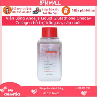 Viên uống Angel's Liquid Glutathione Oneday Collagen hỗ trợ trắng da, cấp nước - BFN MALL