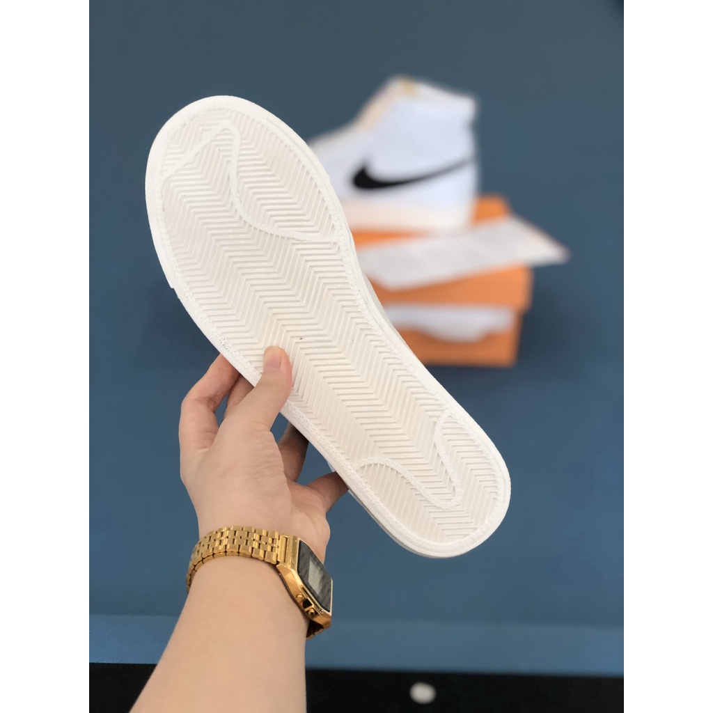 ⚡️ ⚡️[FullBox &amp;Bill] Giày Sneaker Cổ cao Blazer vệt đen chất lượng nguyên bản X OG MSN3255 (zép 1.1) HOT