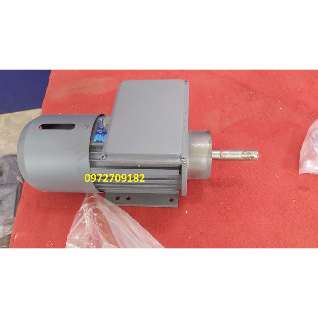 Moto chế máy phay nhôm thay dao nhanh - Moto điện lắp máy phay đố nhôm 3kw