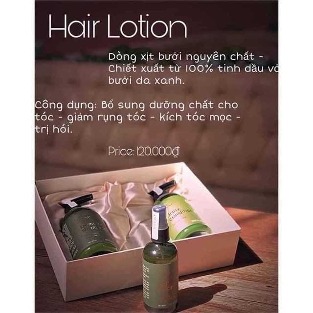 Xịt dưỡng tóc tinh dầu bưởi, kích thích mọc tóc, giảm rụng | BigBuy360 - bigbuy360.vn