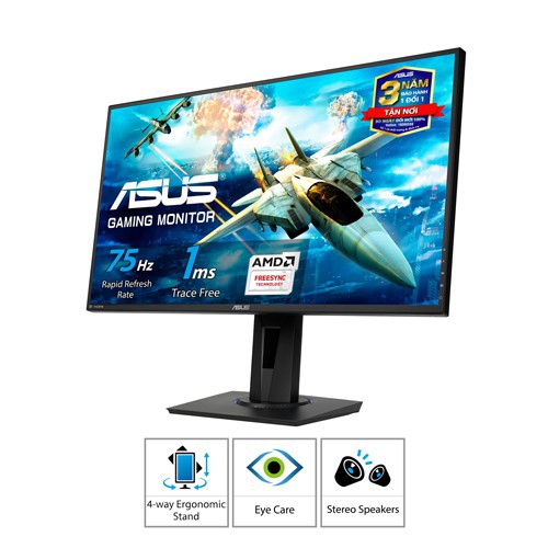 Màn Hình Gaming Asus VG275Q 27" Full HD (1920 X 1080) 75Hz FreeSync 1ms - Hàng Chính Hãng