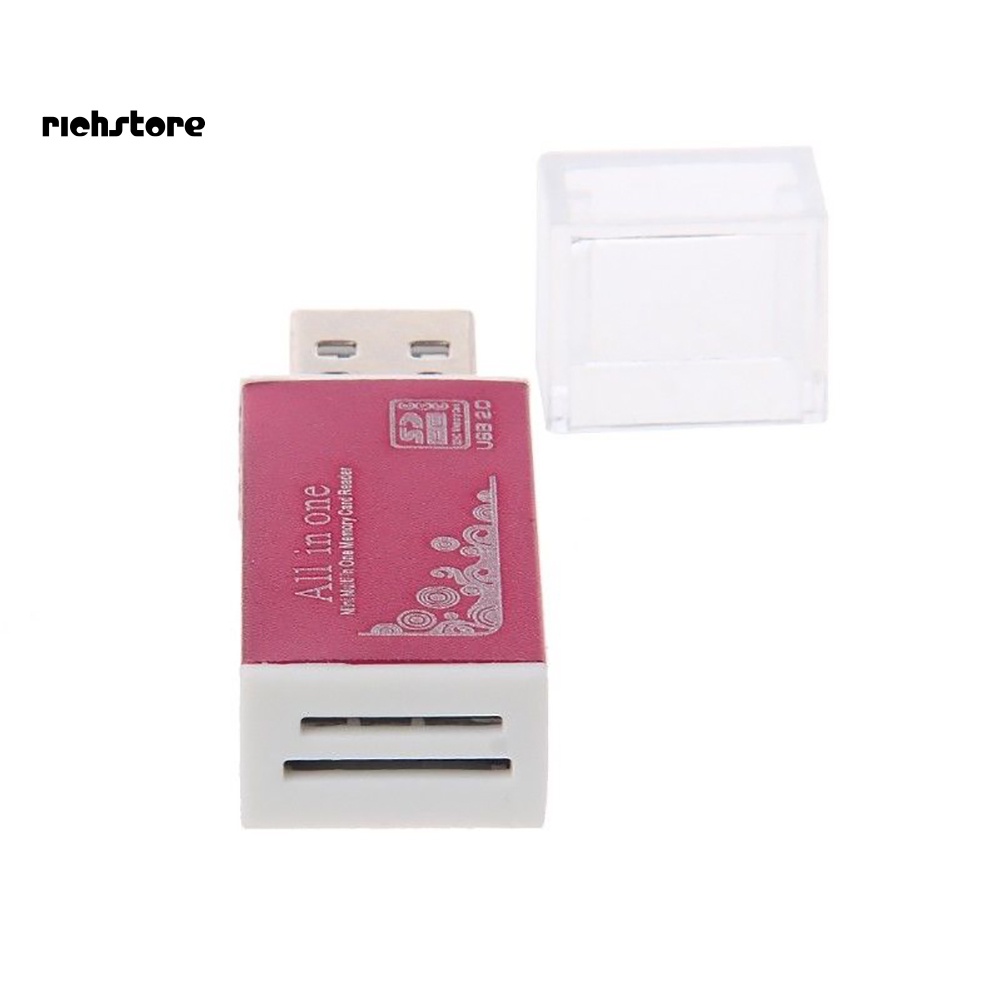 Đầu Đọc Thẻ Nhớ USB 2.0 Cho SD / SDHC MMC TF MS M2 | BigBuy360 - bigbuy360.vn