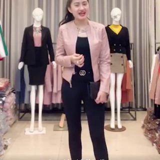 Áo da cổ trụ