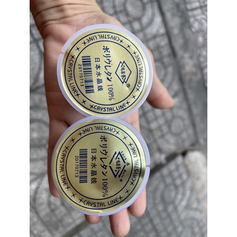 Cuộn dây chỉ tơ co giãn xỏ chuỗi vòng tay