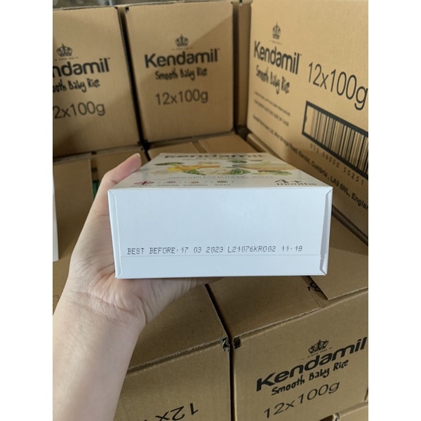 Bột Ăn Dặm Cho Bé Kendamil Vị Súp Lơ Bông Cải Phô Mai - 150gr