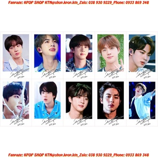 CARD CHỮ KÍ JIN BTS