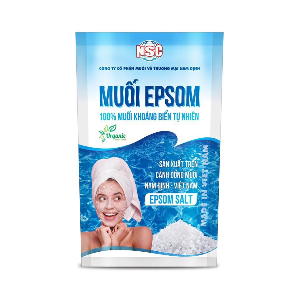 Muối khoáng epsom làm đẹp Royal 200gr giúp cơ thể được thư giãn, lưu thông khí huyết, thải độc tố và giảm đau cơ bắp