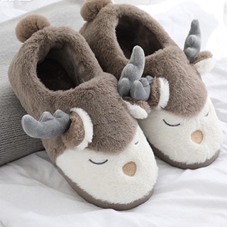 Dép bông Tuần Lộc Cute