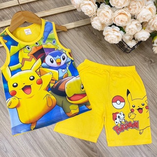 Bộ sát nách bé trai size đại