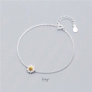 Lắc Chân Bạc Nữ Wacy Cúc Hoạ Mi